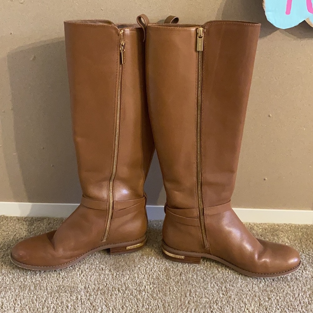 Michael Kors Knee High Brown Boots - Picture 2 of 5